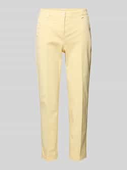 CAMBIO Slim fit broek met verkort model 'STELLA'