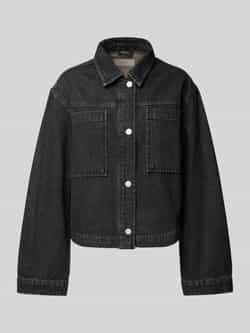 NEO NOIR Jeansjack met opgestikte borstzakken model 'Emilia'