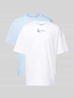 Karl Kani T-shirt met labelstitching