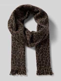 Marc Cain Sjaal met all-over dierenprint