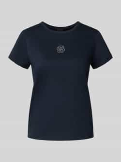 Boss T-shirt met labeldetail model 'Eventsa'