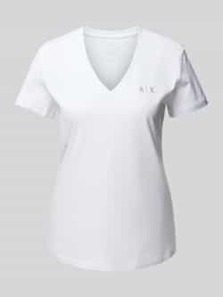 Armani Exchange T-shirt met V-hals