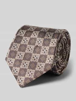 JOOP! Collection Zijden stropdas met structuurmotief