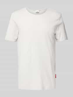 JOOP! JEANS T-shirt met geribde ronde hals model 'Cesare'