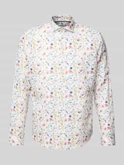 Jake*s Slim fit zakelijk overhemd met knoopsluiting