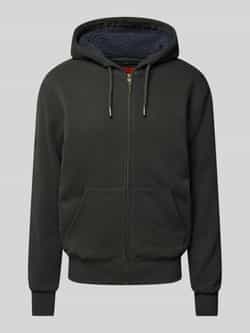 Superdry Sweatjack met labelstitching model 'Borg'