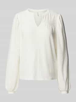 Only Blouse met ajourpatroon model 'SANDRA'