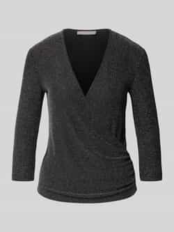 Christian Berg Woman Selection Regular fit blouse met 3 4-mouwen