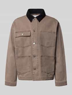 REVIEW Jeansjack met kentkraag
