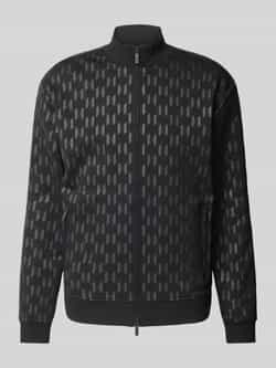 Karl Lagerfeld Sweatjack met tweewegsritssluiting