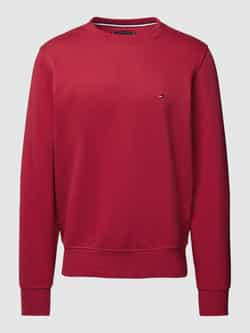 Tommy Hilfiger Gebreide pullover met labelstitching