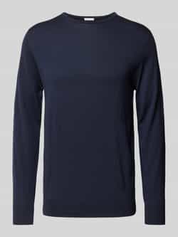 PROFUOMO Heren Truien & Vesten Pullover Crewneck Donkerblauw