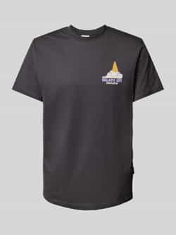 Dedicated T-shirt met ronde hals model 'Gelato Life'