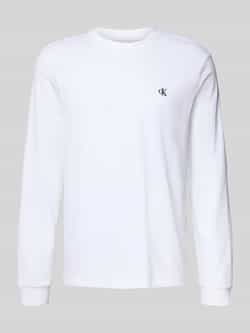 Calvin Klein Jeans Shirt met lange mouwen en logostitching