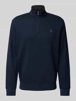 Ralph Lauren Donkerblauwe Half Zip Sweater Blue Heren