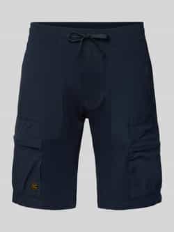 PME Legend Regular fit korte cargobroek met elastische band model 'AIRYLON'