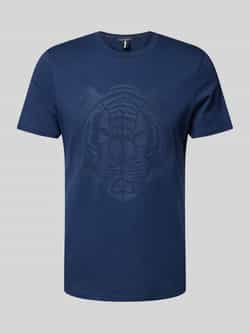 Antony Morato Blauw Katoenen T-shirt Lente Zomer Collectie Blue Heren
