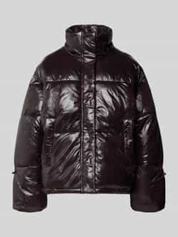 Noisy May Gewatteerd jack met opstaande kraag model 'ALLIE'