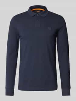 BOSS ORANGE Heren Polo's & T-shirts Passerby Donkerblauw