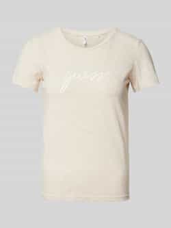 Guess T-shirt met labelprint model 'CARRIE'