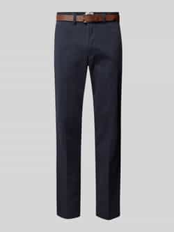 Jack & jones Regular fit chino met riem model 'OLLIE'