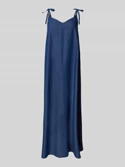 Pieces Maxi-jeansjurk van puur katoen model 'TENIM'