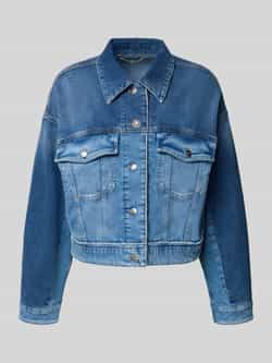 Marc Cain Jeansjack met knoopsluiting