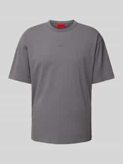 HUGO Oversized T-shirt met ronde hals model 'Docku'