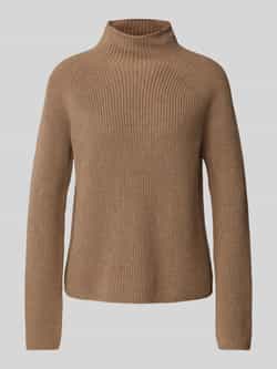 MARC O POLO Pullover met lange mouwen en opstaande kraag