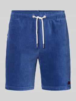 Ellesse Korte regular fit corduroy broek met logobadge model 'TOMATRO'