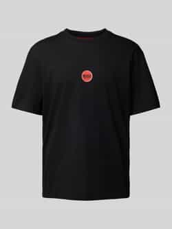 HUGO T-shirt met labelprint model 'Derdcho'