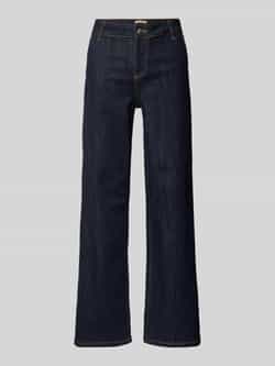 Soyaconcept Loose fit jeans met siernaden model 'Kimberly'