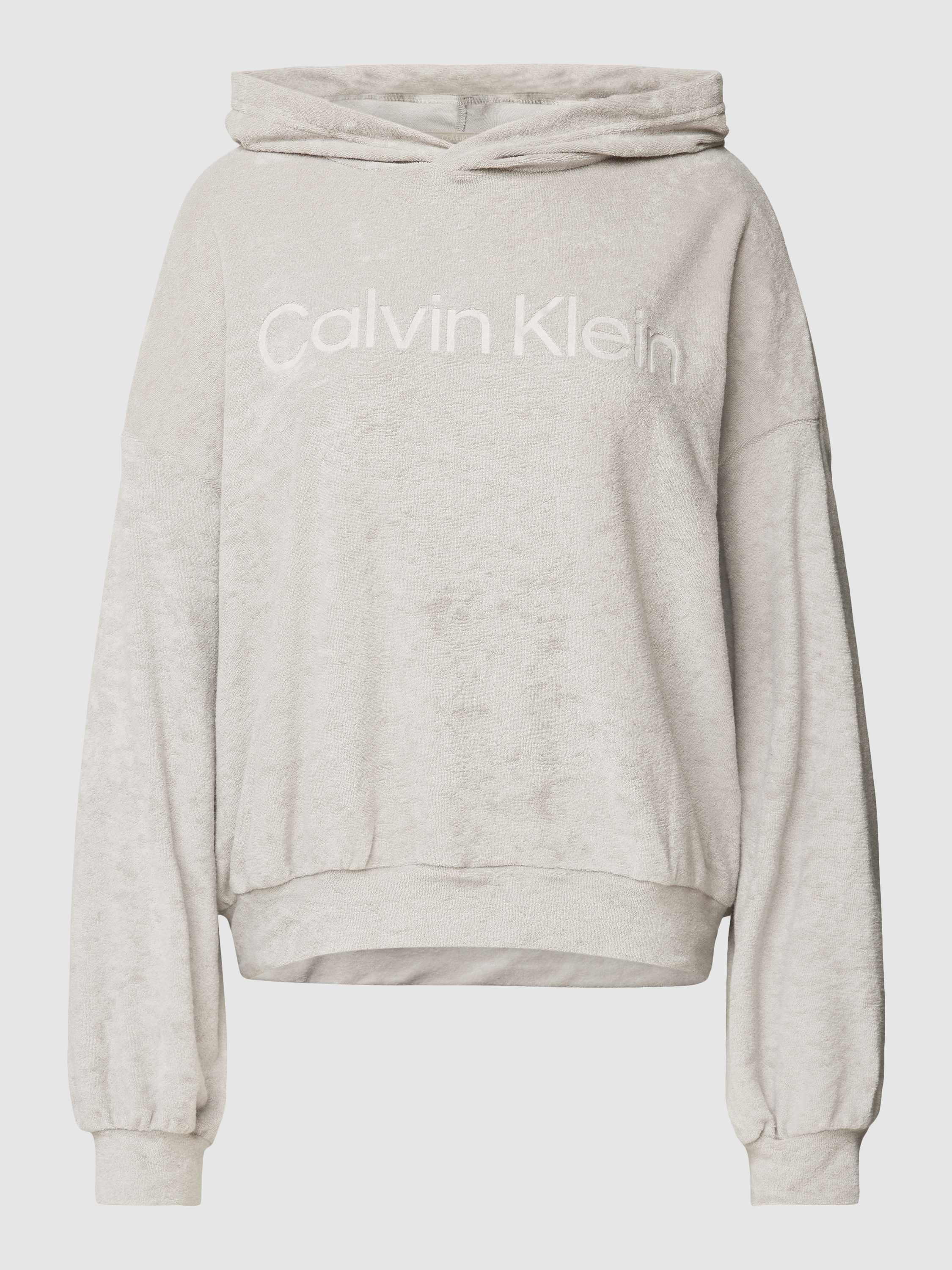 Calvin Klein Underwear Hoodie met labelopschrift model 'COZY LOUNGE'
