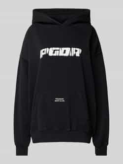 Pegador Oversized hoodie met labelprint model 'SUTA'