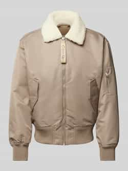 Calvin Klein Jeans Beige Aviator Bomberjack Beige