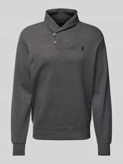 Polo Ralph Lauren Shirt met lange mouwen en logostitching model 'SHAW'
