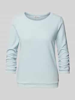 Tom Tailor Denim Regular fit gebreide pullover met katoen