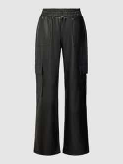 Gina Tricot Broek in leerlook