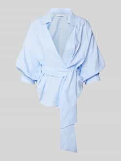 Rich & Royal Blouse met strikceintuur