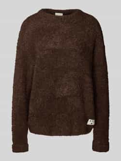 Ichi Regular fit pullover met wol model 'Larisa'