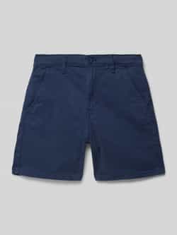 Levi s Kids Relaxed fit korte broek met labeldetail