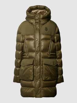 Blauer Usa Parka met capuchon