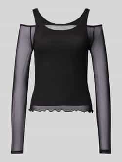 Noisy May Slim fit blouseshirt in dubbele-laagjeslook model 'JUDITH'