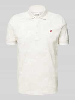 Replay Regular fit poloshirt met logostitching