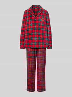 Lauren Ralph Lauren Pyjama met reverskraag