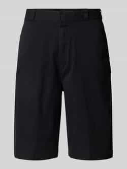 Hugo Blue Baggy fit bermuda met steekzakken model 'Damo'
