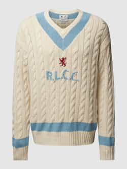 Polo Ralph Lauren Gebreide pullover met kabelpatroon