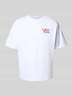 Calvin Klein Jeans T-shirt met labelstitching
