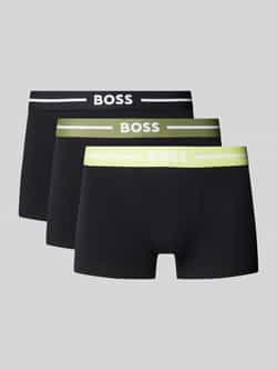 Boss Boxershort met elastische band in een set van 3 stuks