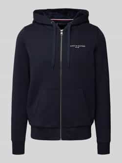 Tommy Hilfiger Hoodie TOMMY LOGO FUR LINED HOODY met capuchon logo-borduursel